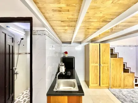 Gác Lửng Tiện Lợi, Nội Thất Cơ Bản, An Ninh 2' Đi Đại Học Văn Hiến, Cv Đầm Sen