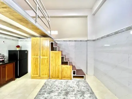 Gác Lửng Tiện Lợi, Nội Thất Cơ Bản, An Ninh 2' Đi Đại Học Văn Hiến, Cv Đầm Sen