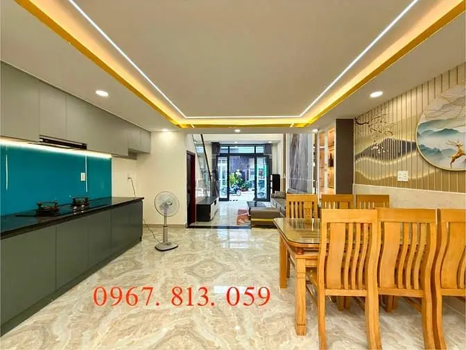 Nhà Bên Chợ Cầu Đồng , Dt:4.7X11M, Lửng, 2 Lầu, Sân Thượng, 3Pn, Gara