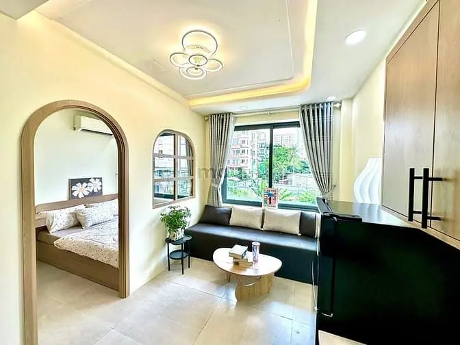 ✨ 1Pn Ban Công Siêu Xinh Ngay Nguyễn Xí -Full Nội Thất