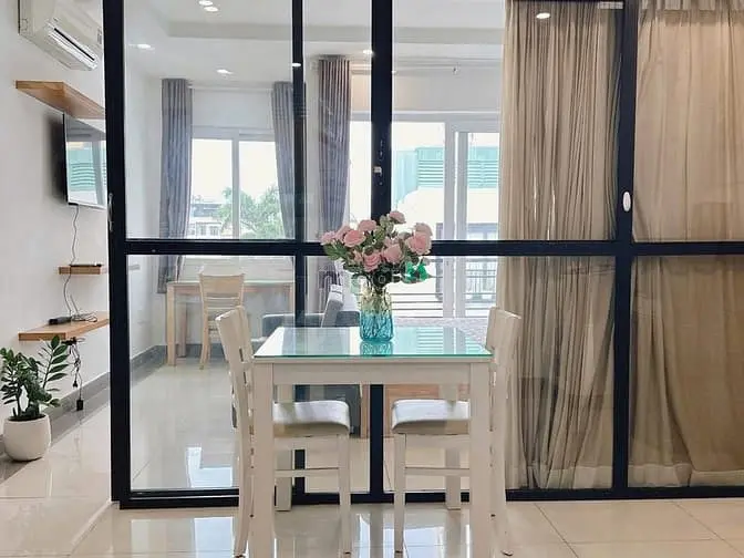 🏡Căn Hộ 1Pn_Máy Giănt Riêng_Ban Công_Khu Yên Tĩnh_Có Chỗ Đậu Xe Hơi🏡