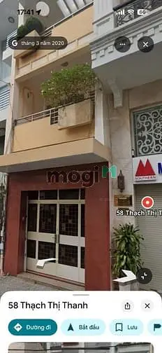 Cho Thuê Nhà Mặt Tiền Thạch Thị Thanh,P.tân Định Quận 1