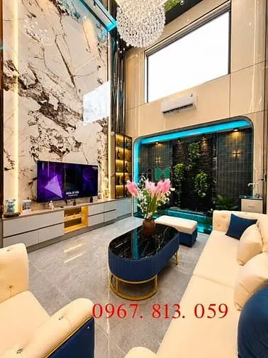 Nhà Kế Bên Công Viên, Giáp Bên Gò Vấp, Dt:4X13M, Lửng, 3 Lầu, 4Pn, 6Vs