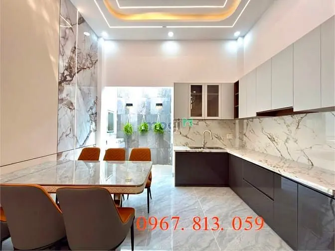 Nhà Bên Chung Cư Picity, Sát Bên Gò Vấp, Dt:4X14M, Trệt, 2 Lầu, 3Pn,