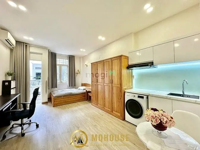 Cho Thuê Căn Hộ Balcon Thoáng Mát_40M2_Cầu Thị Nghè_Nguyễn Cửu Vân_Bt