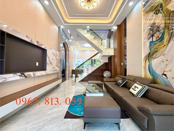 Nhà Bên Chung Cư Picity, Sát Bên Gò Vấp, Dt:4X14M, Trệt, 2 Lầu, 3Pn,