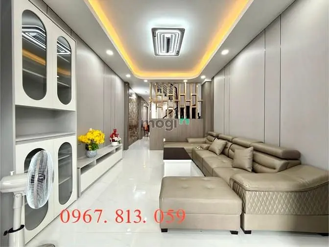 Nhà Mặt Tiền Thạnh Xuân 43, Dt:3.6X22M, Trệt, 1 Lầu, 3Pn, Sân Trước