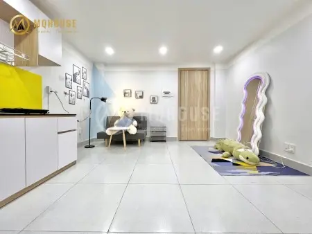 Căn Hộ 1Pn Ban Công, Gần Cv Gia Định, Cv Lê Thị Riêng