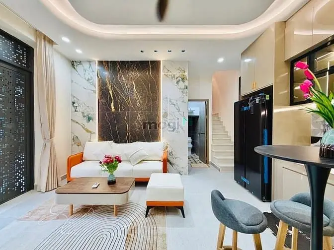 Hẻm Xe Hơi Thông Lê Đức Thọ, 52M2 Vuông, 2 Tầng Xâymới, Chỉ 5 Tỷ 98 Tl