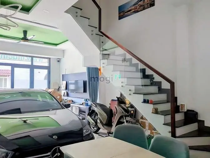 Nhà 4 Tầng Mới Đẹp Hẻm 6 M Tân Hưng Quận 7. Ngang 4,8 M Nở Hậu, Hơn 9