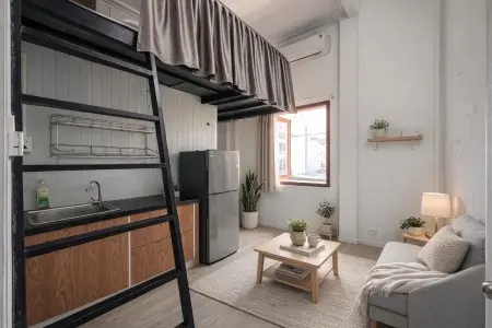 Cho Thuê Trọ Gác Lửng Mini, Tối Giản & Hiện Đại - 353/8A Nguyễn Trọng Tuyển, Quận 1, Hcm