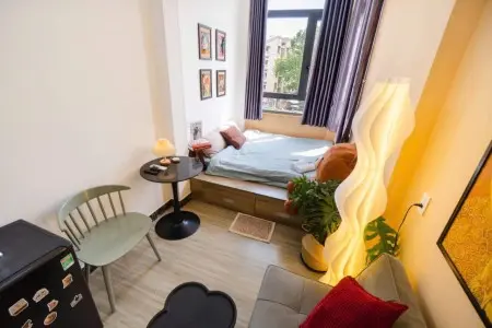 Phòng Trọ Siêu Thoáng View Kính, Full Nội Thất Bình Thạnh Gần Ngã Tư Hàng Xanh Gtgt Ngoại Thương