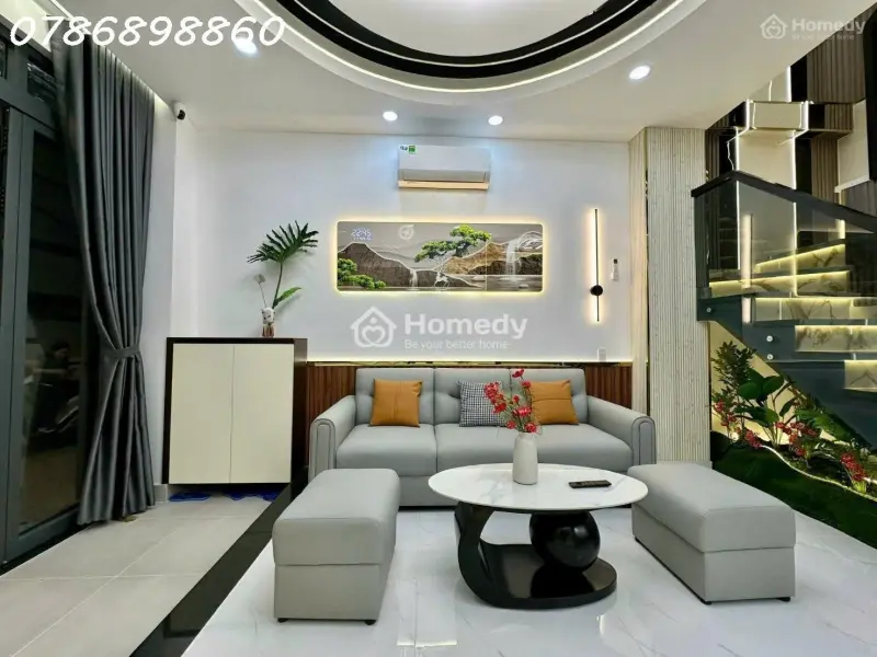 🏡 Nhà Mới Đẹp – Góc 2 Mặt Thoáng – Full Nội Thất Cao Cấp Hẻm 749 Huỳnh Tấn Phát, Q7