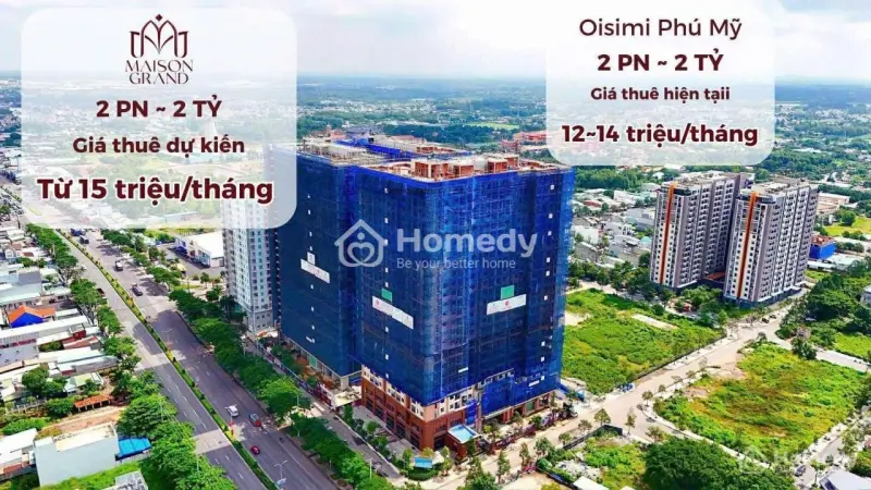 Bán Căn Hộ Penthouse Maison Grand Phú Mỹ 3Pn-2Wc Giá Chỉ Từ 4,7 Tỷ