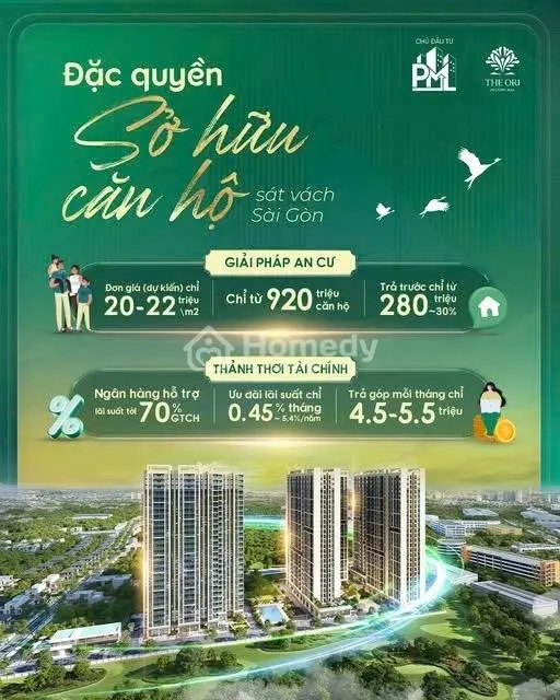 Dự Án Nhà Ở Xã Hội The Ori Phương Mai ( Đức Hòa- Long An)