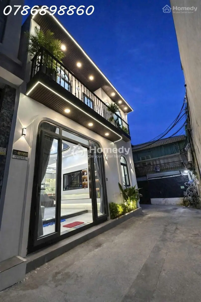 🏡 Nhà Mới Đẹp – Góc 2 Mặt Thoáng – Full Nội Thất Cao Cấp Hẻm 749 Huỳnh Tấn Phát, Q7