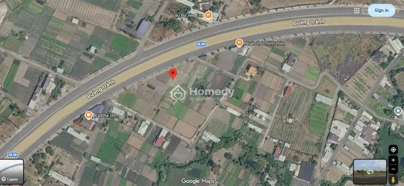 Đất Mt Ql 56 Gần Bà Rịa Vũng Tàu - Tiện Kd Đa Chức Năng - Hơn 30 Lô Với Giá Đầu Tư ( Từ 1,4Tỉ/Nền)