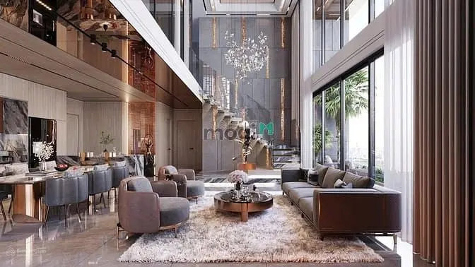Siêu Phẩm Căn Duplex Tầng Trung (3Pn+4Wc) Noble Crystal Tây Hồ