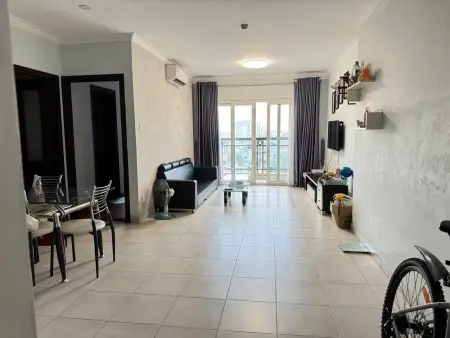 Chung Cư Đường Sắt, Cmt8, Q3: 2P Ngủ, 85M2, 11Tr/Th, Ban Công
