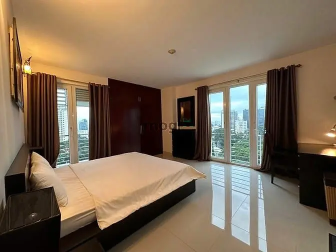 Cho Thuê Căn Hộ 3Pn Balcon_130M2_Bao Điện, Nước_Hồ Con Rùa_Võ Văn Tần