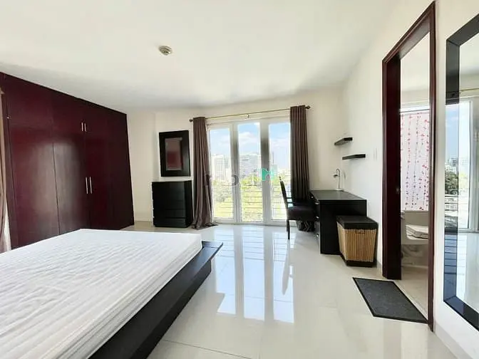 Cho Thuê Căn Hộ 3Pn Balcon_130M2_Bao Điện, Nước_Hồ Con Rùa_Võ Văn Tần