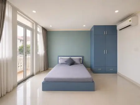 Chính Chủ Cho Thuê Phòng Ban Công 30M Mới Tinh, Sân Thượng Chill 4,5Tr Cv Làng Hoa