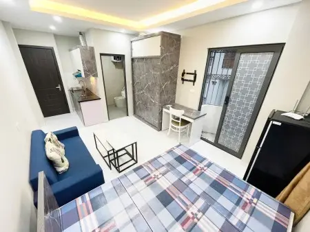 Cho Thuê Phòng Căn Hộ Cửa Sổ Lớn - Nội Thất Mới - Khu Vực An Ninh - Nơ Trang Long - Gần Chợ Bà Chiểu