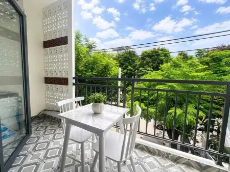 Căn Hộ Studio Ban Công Xanh – Full Nội Thất – Bình Thạnh
