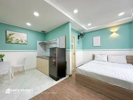 Cho Thuê Căn Hộ Studio Tại Cách Mạng Tháng 8, Quận 10, Full Nội Thất, Cửa Sổ Lớn