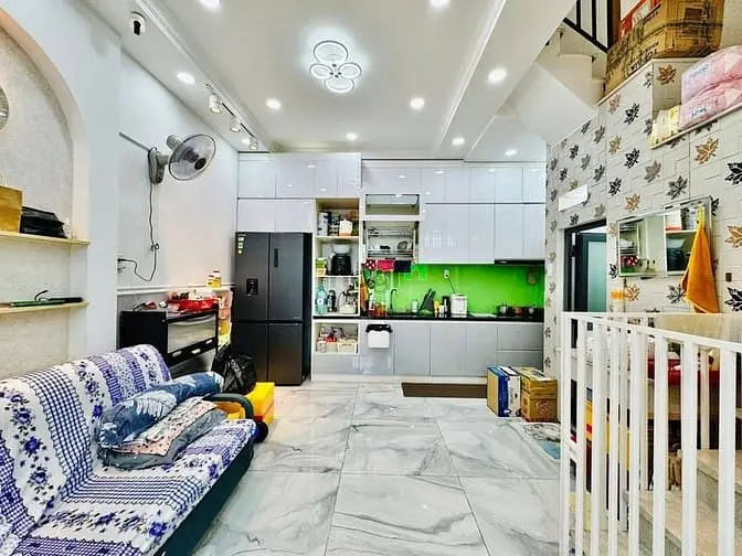 🏠 Nhà Mới Tinh, Gần Cv Gia Định - Dt 4.8 X 8, 3 Tầng Sân Thượng,3.49