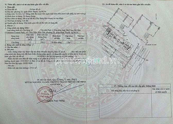 Bán Shophouse Căn Góc Vinhomes Tân Cảng, 204,5M², Vị Trí Vàng, 79 Tỷ