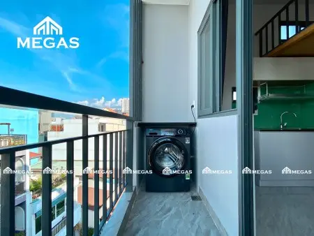 Khai Trương Tòa Nhà Mới 100%, Phòng Gác Ban Công Và Studio Giá Rẻ Có Full Nt, Mgr Gần Kcx Tân Thuận