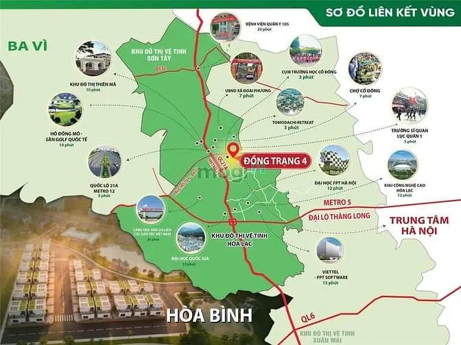 Cần Bán Mảnh Đất 100M2, Giá 3,31 Tỷ Tại Đồng Trạng Cổ Đông, Sơn Tây,