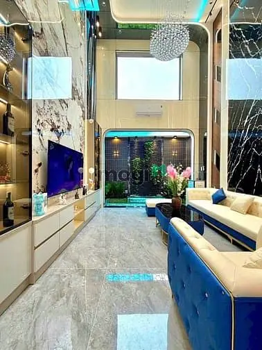 Nhà Phố Luxury Đúc 5 Tầng Đường Nguyễn Văn Quá, Đông Hưng Thuận, Q 12