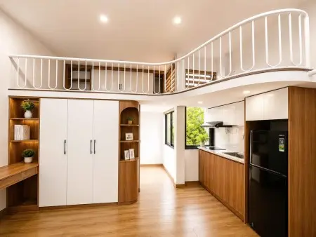 Studio Full Nội Thất Ngõ Quỳnh – Gần Bách Khoa, Tự Do Giờ Giấc, Có Ban Công