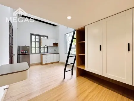 Cho Thuê Phòng Có Gác 2 Không Gian Ngủ_Ban Công, Giặt Riêng_Bình Thạnh Gần Đh Văn Lang Giá Hssv