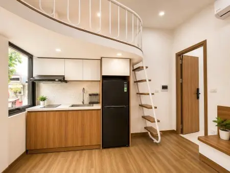 Studio Full Nội Thất Ngõ Quỳnh – Gần Bách Khoa, Tự Do Giờ Giấc, Có Ban Công