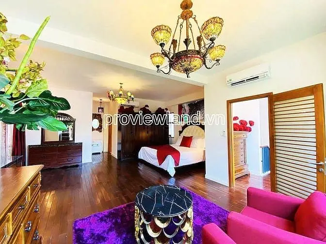 Biệt Thự Sân Vườn Cao Cấp, Villa Riviera An Phú, 6Pn Rộng, $5,500/Th