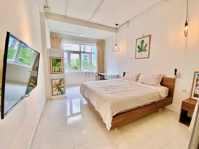 Cho Thuê Căn Hộ 1Pn Cửa Sổ Thoáng_Cv Tao Đàn_Bùi Viện_Lê Thị Riêng_Q1