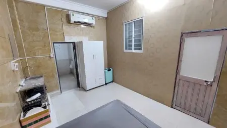 Giá 2.3 Triệu/ Tháng Phòng Full Nội Thất – Mặt Tiền Lên Thị Riêng, P.thới An, Q12Đối Diện Thcs Ngu