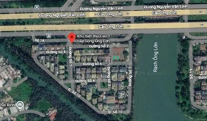 Cho Thuê Biệt Thự Sông Ông Lớn Đường Số 8 P.bình Hưng H.bình Chánh