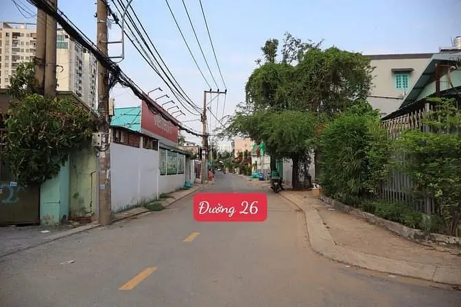 Bán Lô Đất 115M2 Đường 26 Linh Đông Cách Vành Đai 2 Chỉ 20M