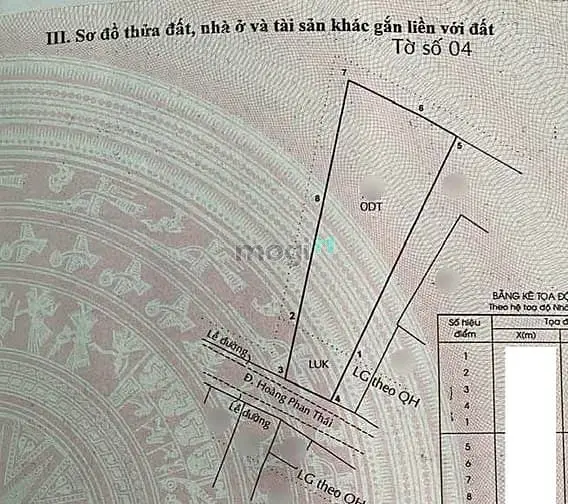 Bán 1259M² Đất Mặt Tiền Hoàng Phan Thái, Bình Chánh Tiện Làm Kho Xưởng
