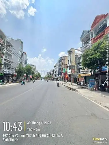 Bán Căn Góc 2 Mặt Tiền Chu Văn An, Hđt 90Tr/Tháng