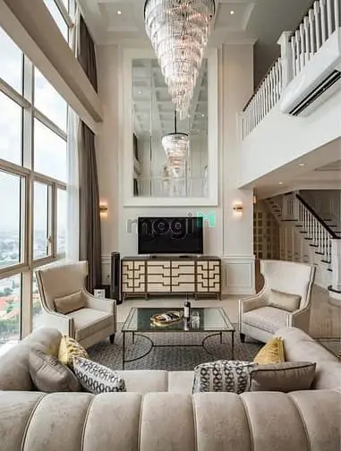 𝐓𝐇𝐄 𝐕𝐈𝐒𝐓𝐀 𝐀𝐍 Phú Penthouse Residence For Lease Rare 3-Level
