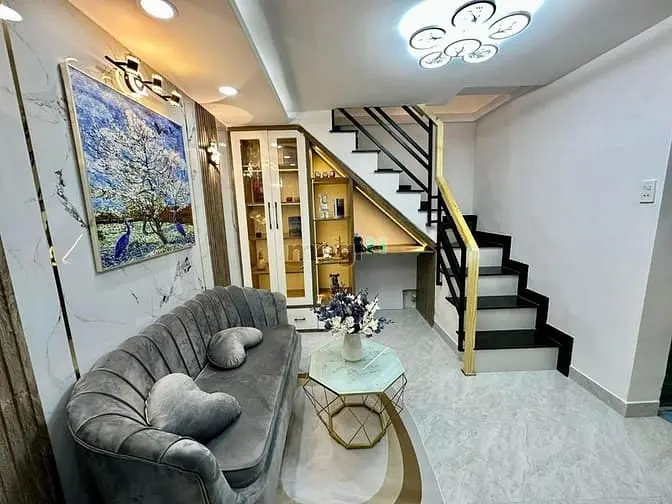 2Tỷ3, Bán Nhà Bình Thạnh, Xe Hơi Tới Nhà, 4,3X5, 1 Lầu 2Wc, 20 M²