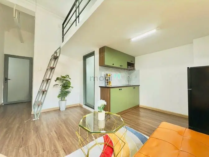 Phòng Gác Lửng Thoáng, An Ninh Gần Đh Ngoại Thương