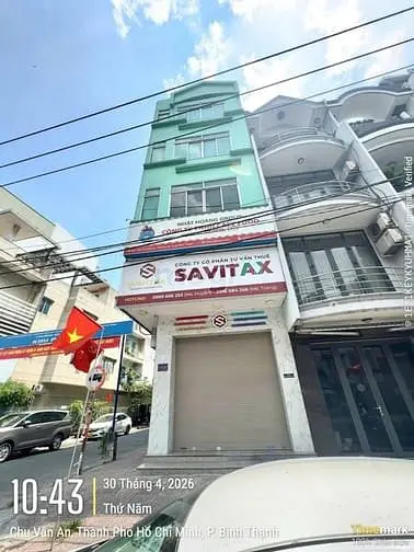 Bán Căn Góc 2 Mặt Tiền Chu Văn An, Hđt 90Tr/Tháng