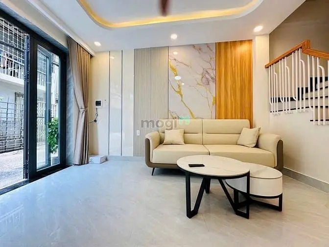 Bán Nhà Gò Vấp, 160M2 Sd, 4 Tầng, Hẻm 6M Thông Phan Văn Trị, 6 Tỷ 95Tl