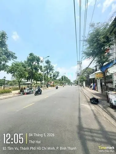 Khuôn Đất 2Mt Ngay Cv Tầm Vu, Ngang 11M Ven Sông Bình Thạnh